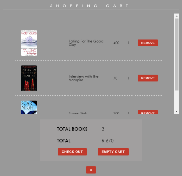 Shopping Cart